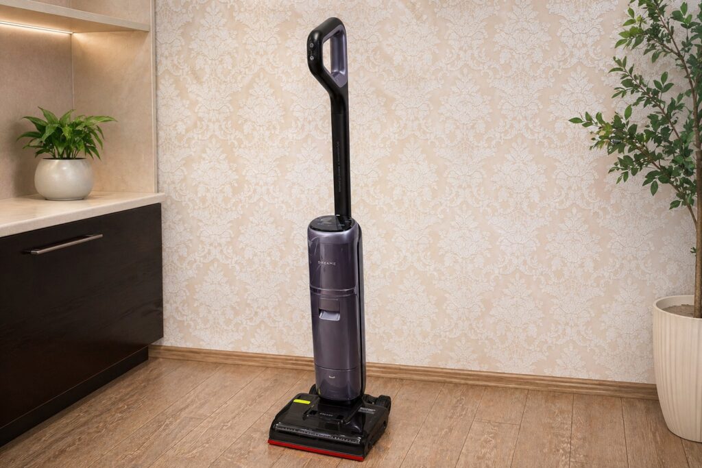 The vacuum is far from small, but its capabilities justify the size