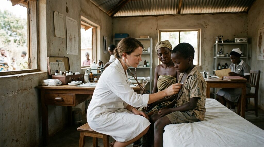 Doctors unsuccessfully tried to find a physical cause for the outbreak