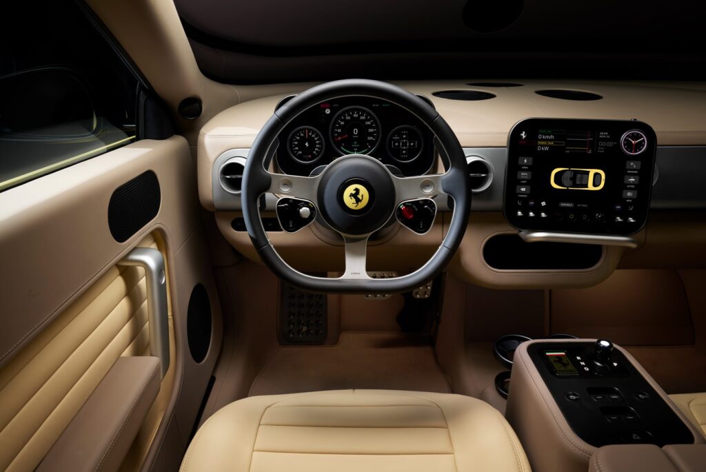 Ferrari Luce by Jony Ive: Why It's Being Compared to the Apple Car. This is what the car looks like inside. Photo.