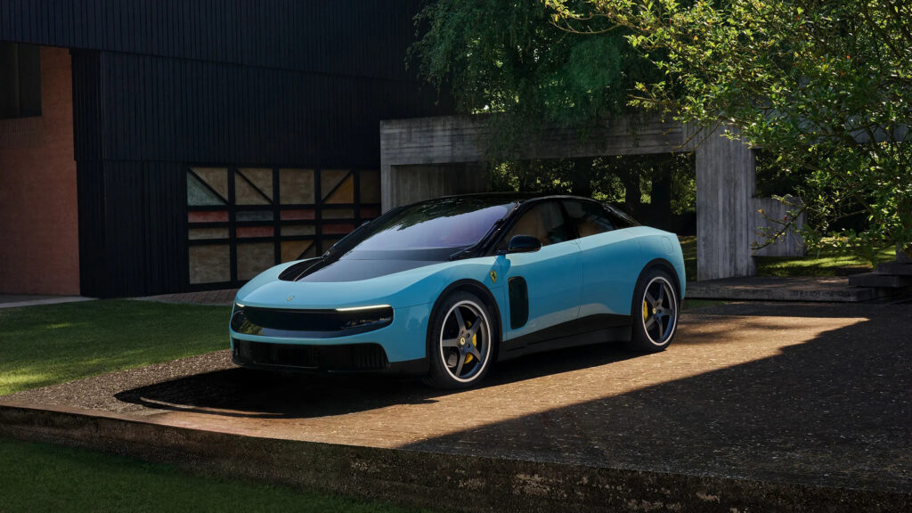 Ferrari Luce by Jony Ive: Why It's Being Compared to the Apple Car. This is what the Ferrari Luce looks like as designed by Jony Ive. Photo.