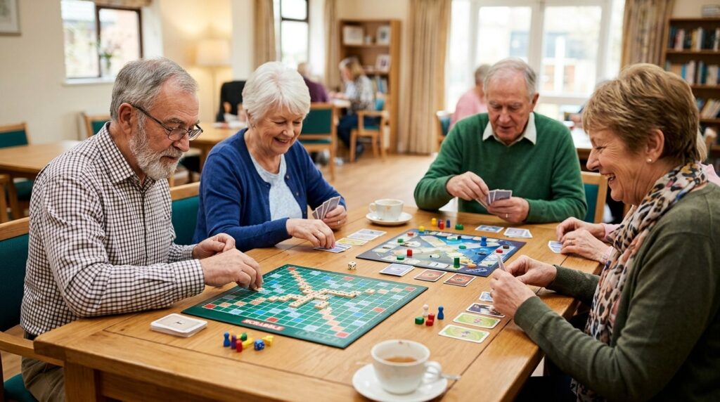 Playing board games together is one type of activity that researchers linked to a reduced risk of age-related frailty
