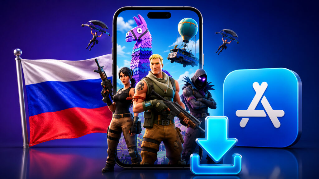 Fortnite is now available in the App Store. Photo.