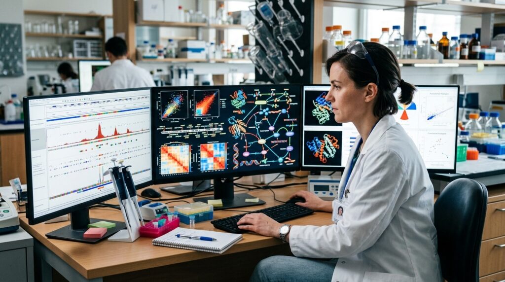 Multiomic data analysis allows the creation of a detailed molecular portrait of a person