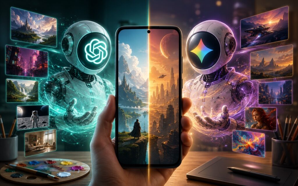 Comparing the best AI tools for image generation