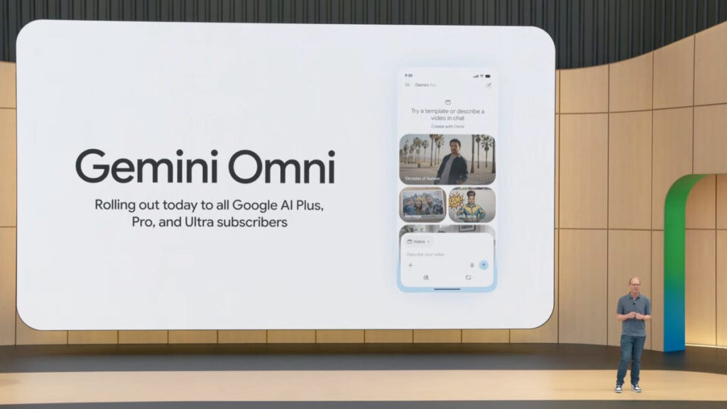 AI models Google presented at I/O 2026. The Google developer conference was packed, and Omni was one of its main highlights. Photo.