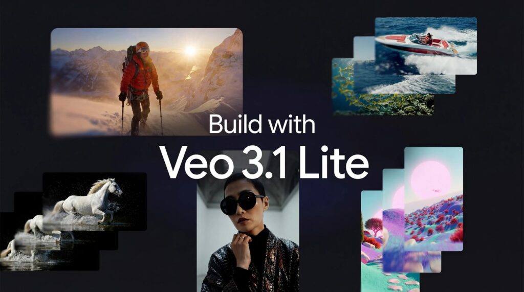 What Veo 3.1 Lite and Nano Banana 2 can do. Besides Omni, other neural networks were also shown. Photo.