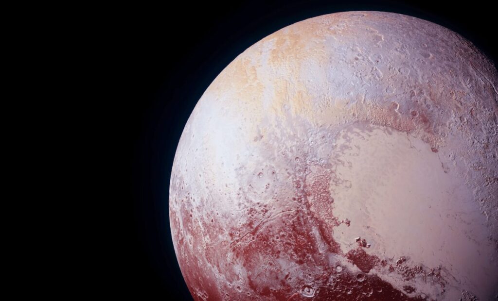 Someday Pluto may become a planet again. Photo.