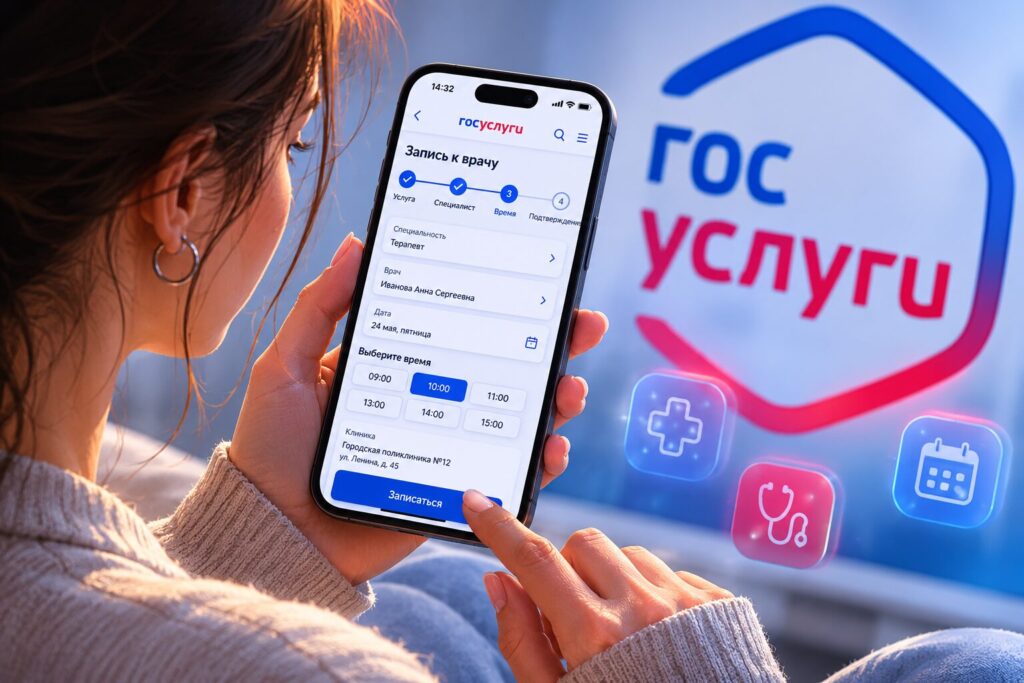 Here's how to book a doctor's appointment via Gosuslugi