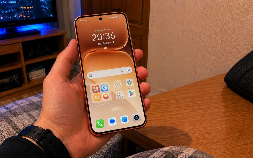The screen is large, vibrant, and symmetrical