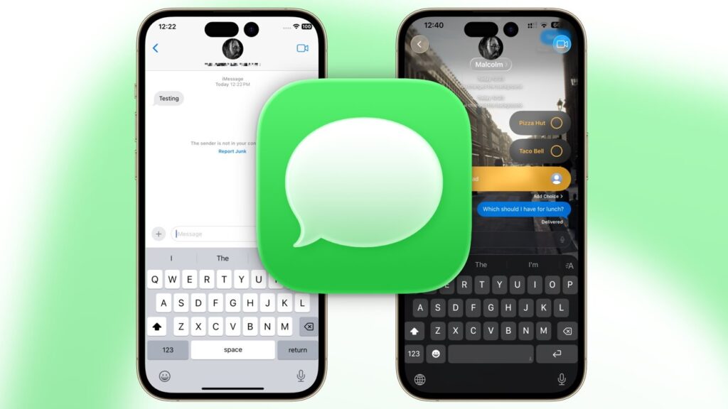 Some people keep iMessage as a backup option
