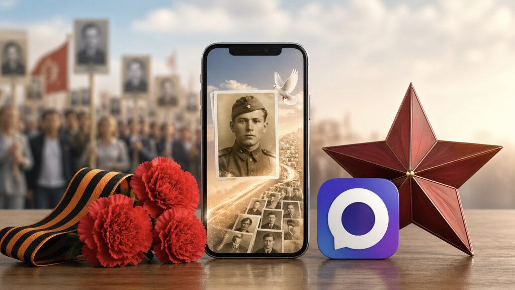 A special tool has appeared in MAX that allows you to add a hero's photo to the Immortal Regiment. Photo.