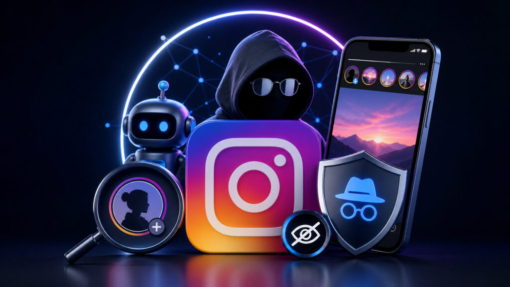 You can view Instagram Stories anonymously, but it takes some effort. Photo.