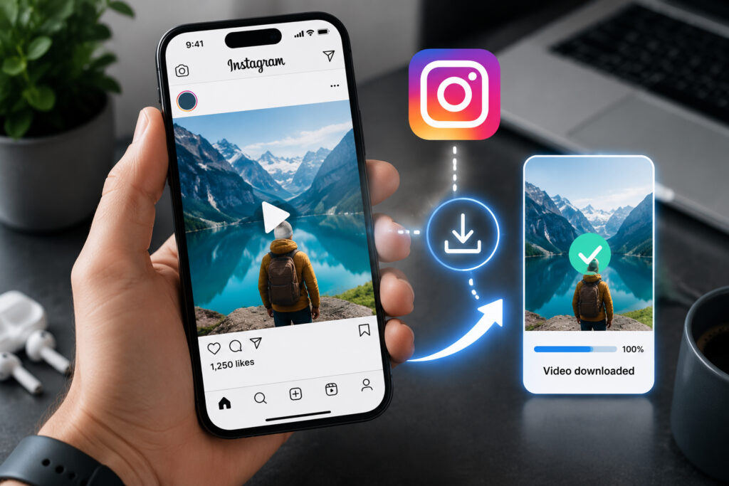Downloading videos from Instagram* is easier than you think. Photo.