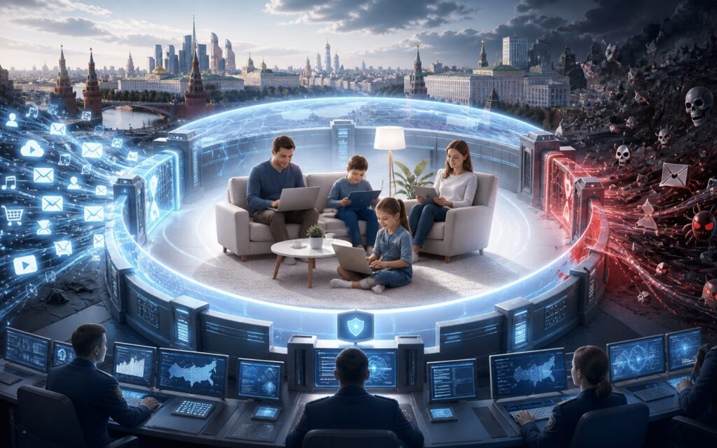 Internet access will be granted via whitelists, protecting you from dangerous websites