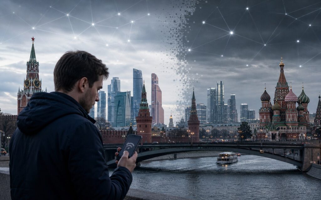 Internet in Moscow is working. For now