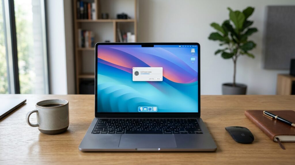 macOS Tahoe 26.5 update on MacBook
