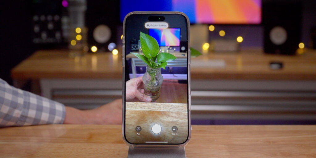 Visual Intelligence will be built right into the iPhone camera