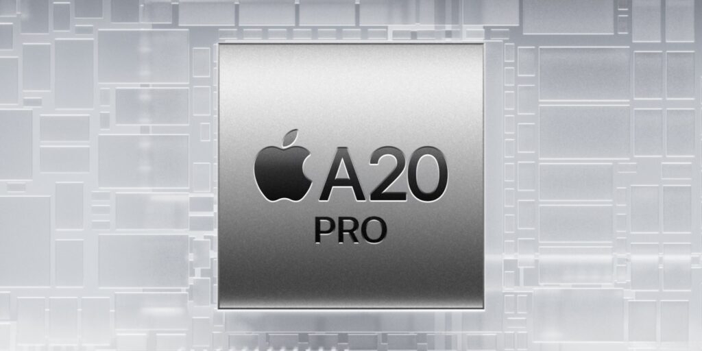 The heart of the smartphone will be the A20 Pro chip