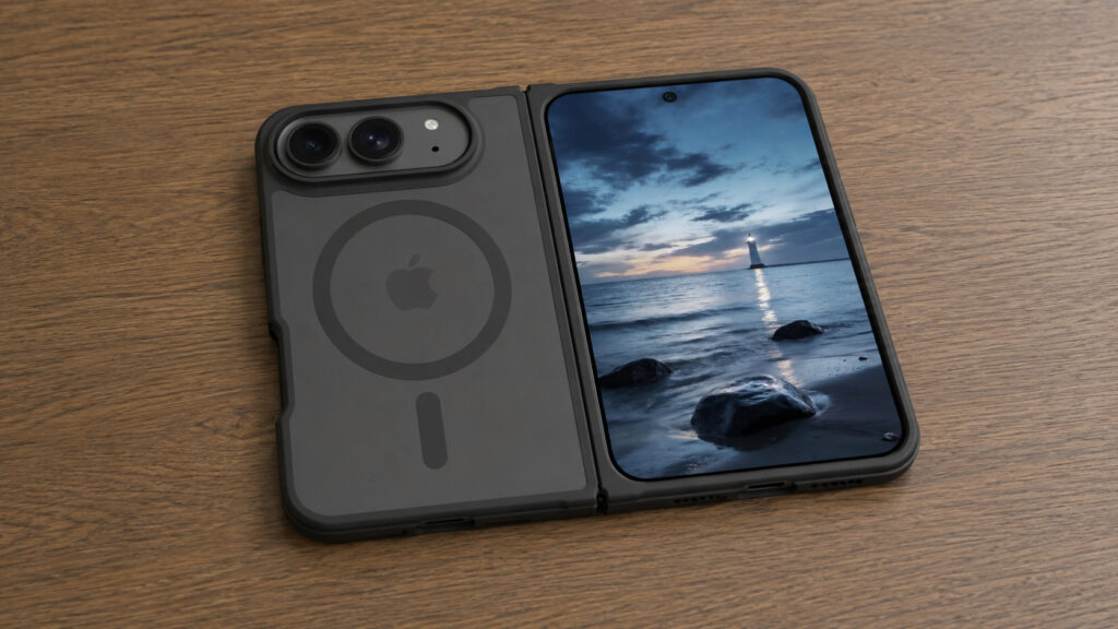 This is likely what the foldable iPhone Fold will look like. Photo.