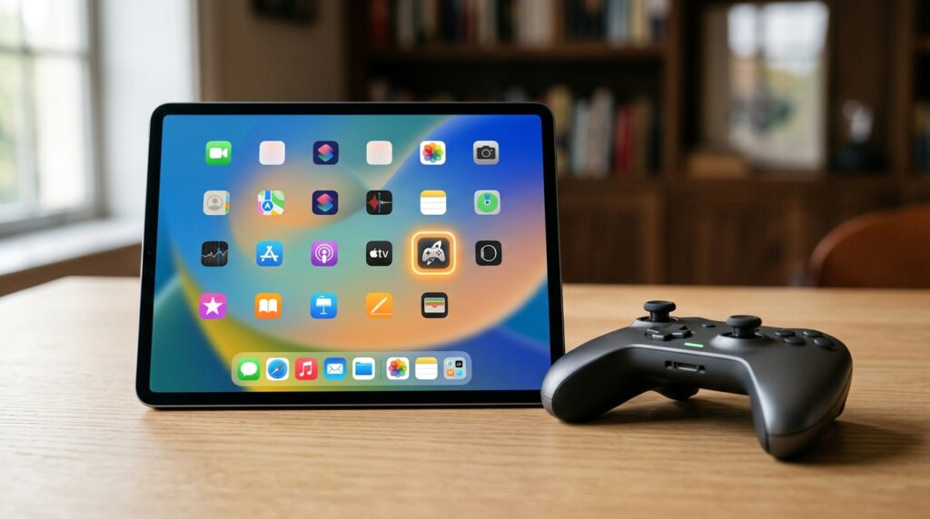 How to control iPad and launch apps with a gamepad
