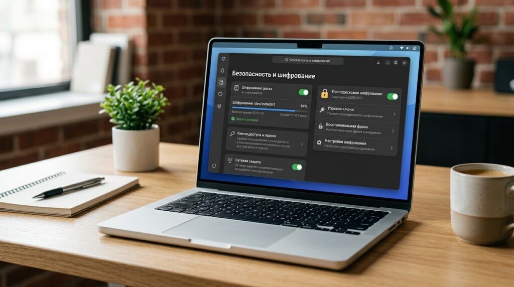 Disk encryption is a built-in feature in Windows and macOS that you simply need to turn on. Photo.