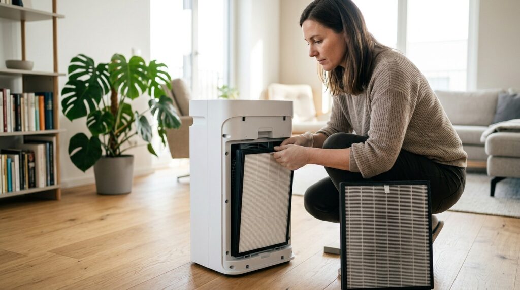 Timely filter replacement is the key to an effective air purifier