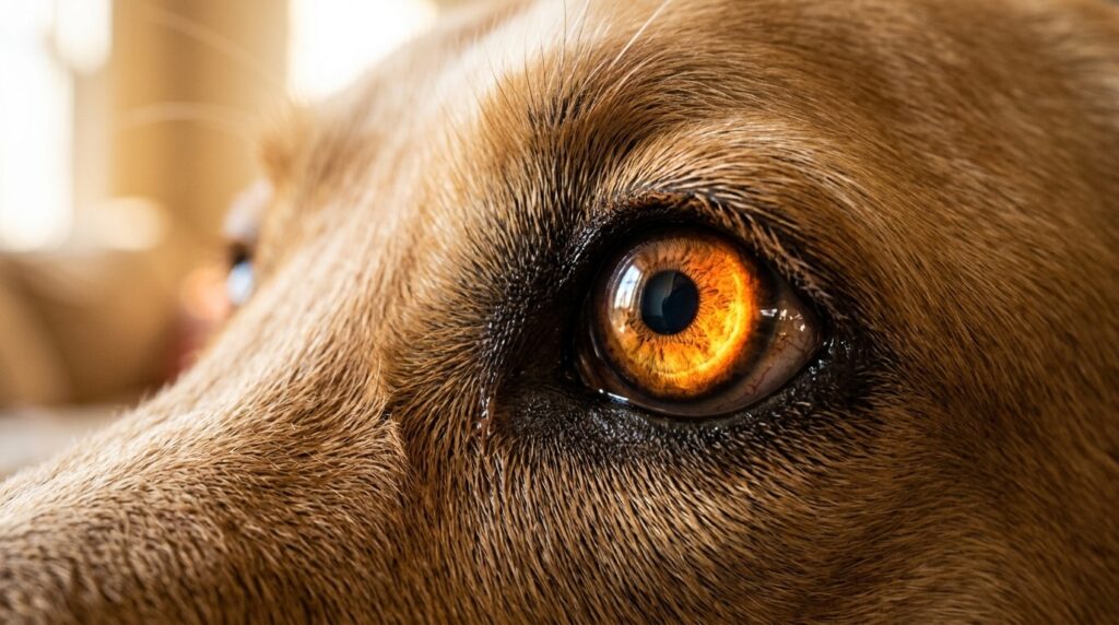 What colors dogs actually see and which they don't. Photo.