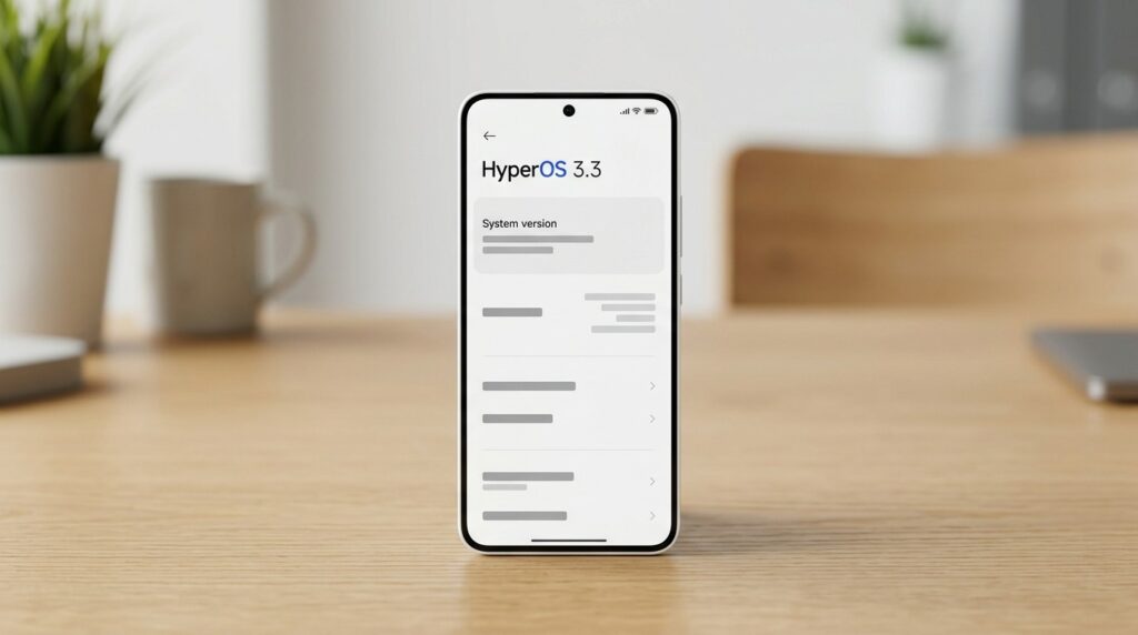Xiaomi is releasing HyperOS 3.3, not HyperOS 4