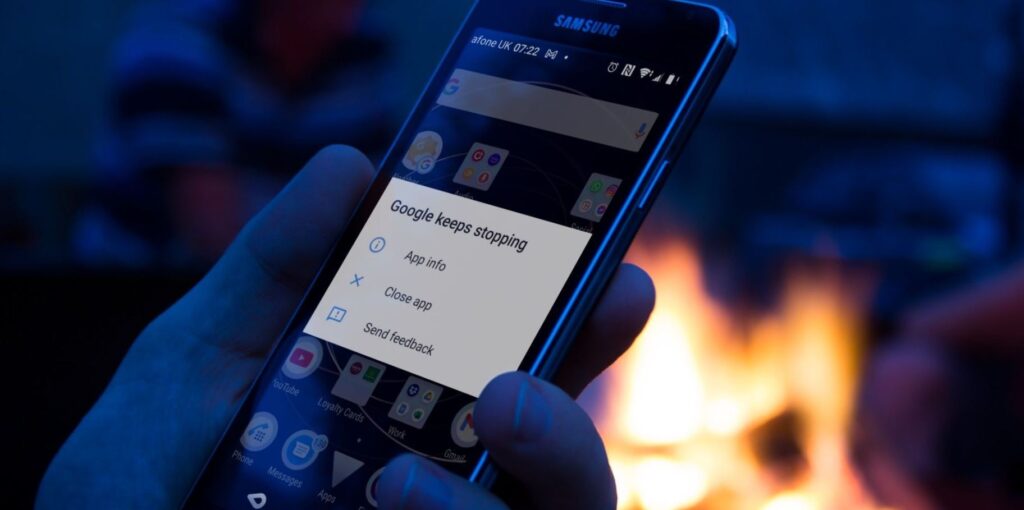 Do you often see the app crash message? It looks like it's time to turn off your phone