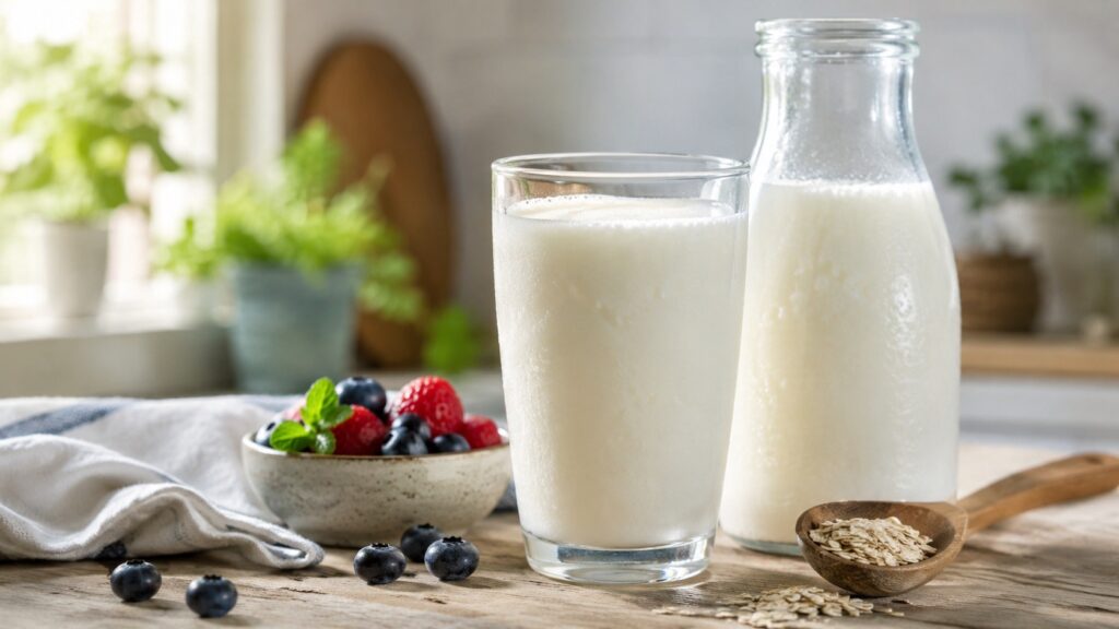 Kefir has many beneficial properties, but some people need to drink it with caution. Photo.