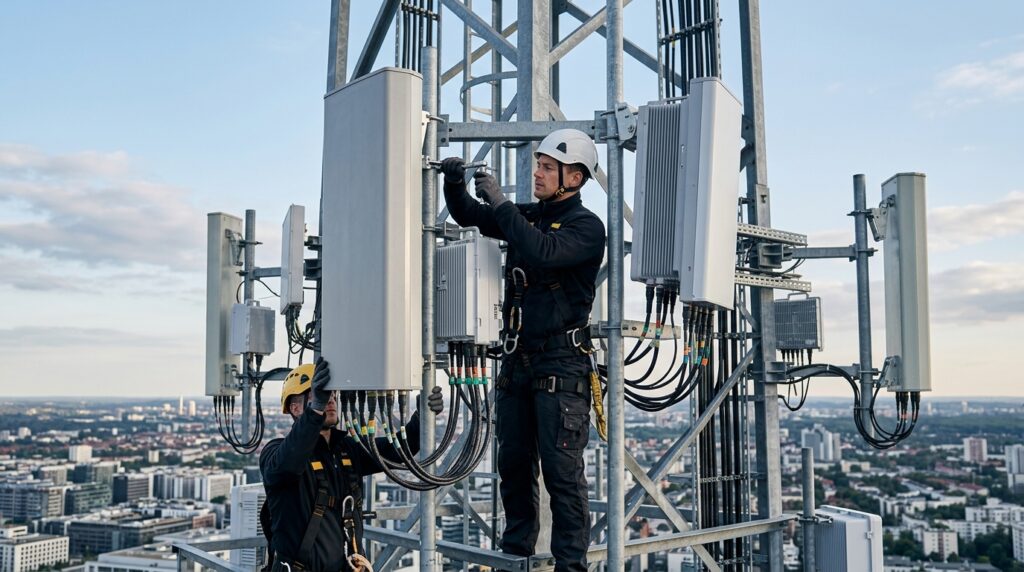 5G base station: real network speed depends on the installation of such equipment