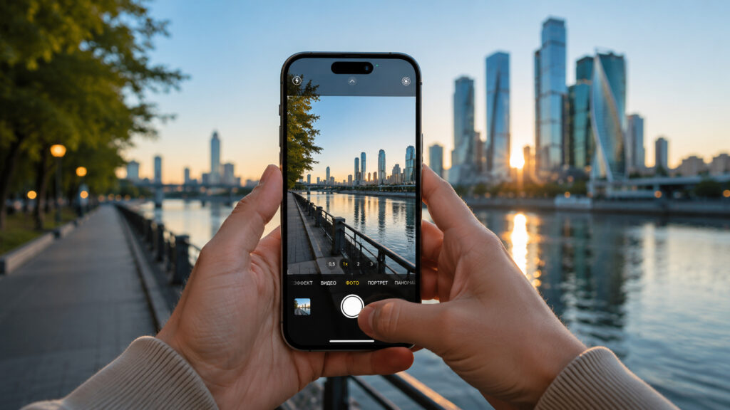 Removing excessive processing from iPhone photos. Photo.
