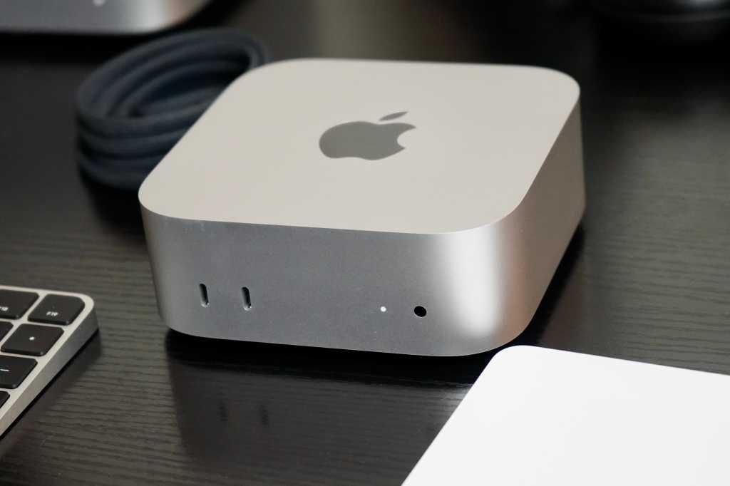 Mac mini for studying at home: when it's better than a laptop. The mini is an option, but base configs sell out fast. Photo.