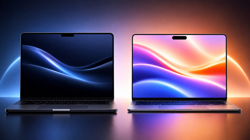 The differences between the computers will be visible at first glance. Photo.