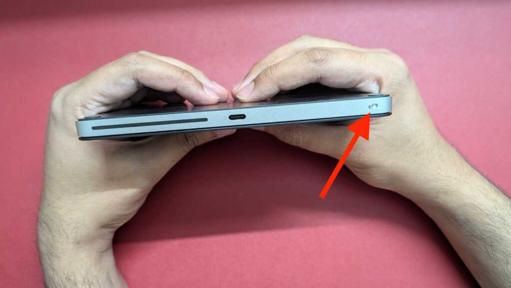 How to Reconnect Magic Trackpad to Mac. Turn off the trackpad. Photo.