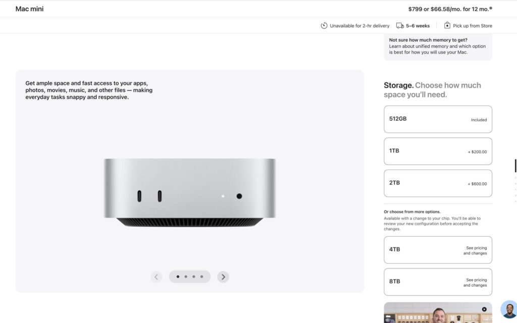 The 256 GB version no longer appears on Apple Store pages