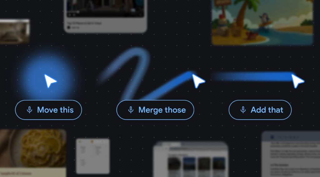 Google reimagined… the cursor!