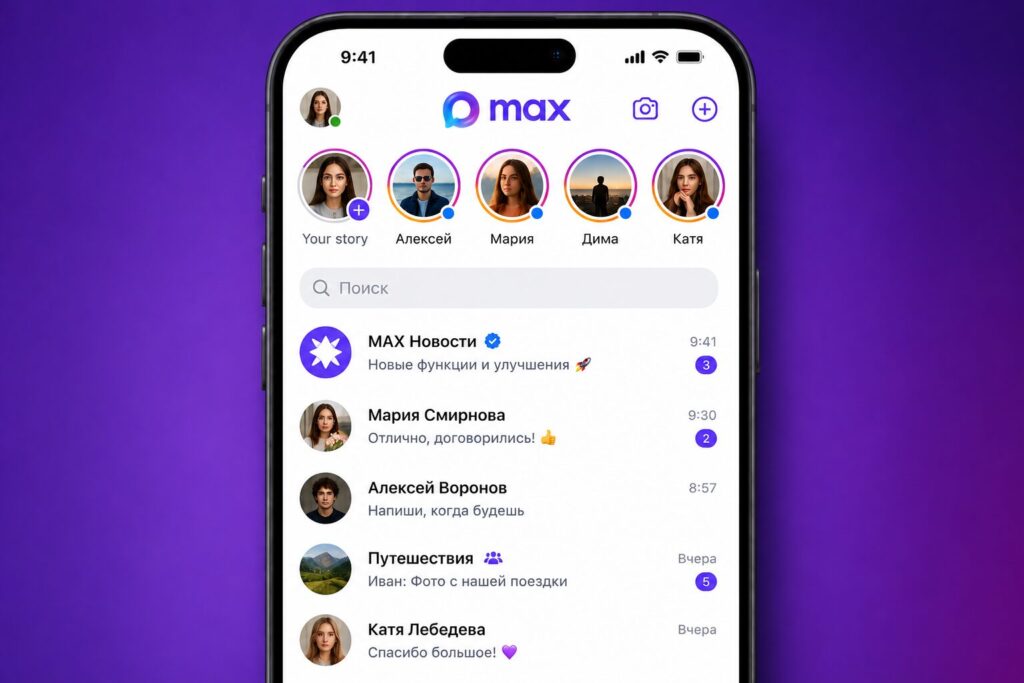 Stories in MAX will be added very soon