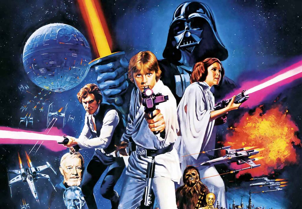 Star Wars are based on real history. Photo.