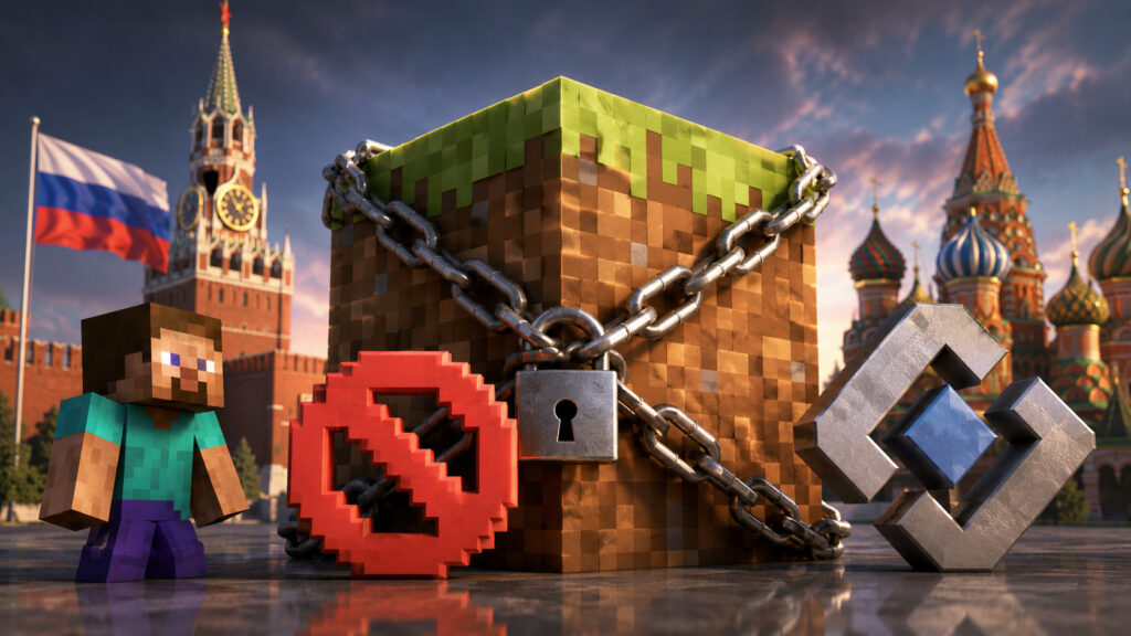 Will Minecraft be blocked? Let's find out. Photo.