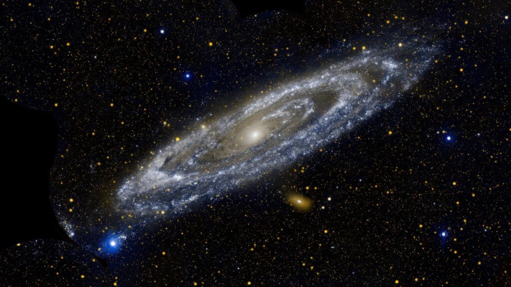 Astronomers discovered several strange stars in the Milky Way that may have once belonged to another galaxy. Photo.