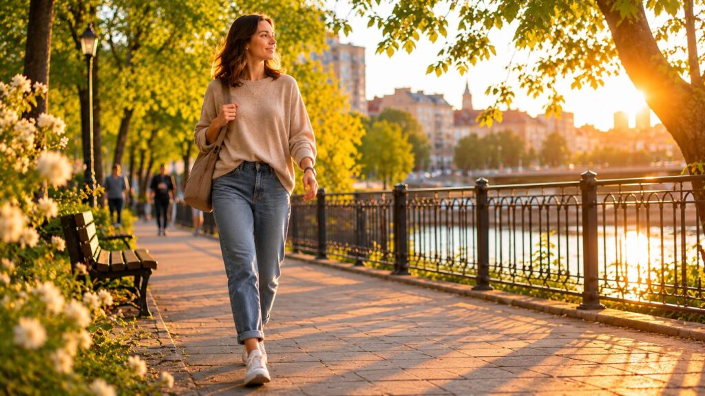 How many calories does walking burn and is it enough for weight loss? Photo.