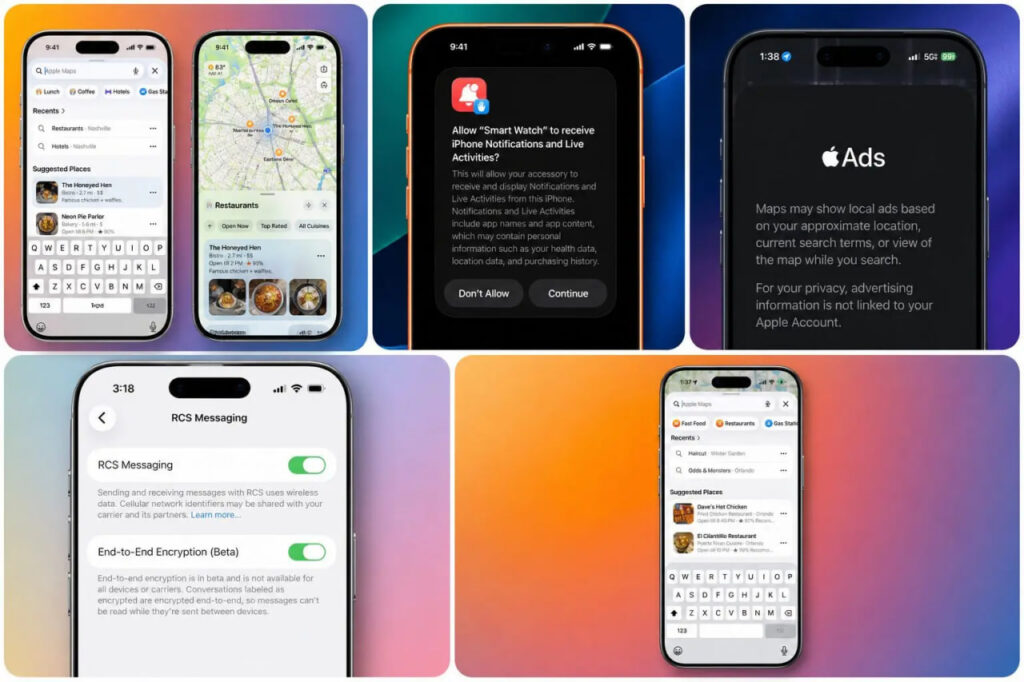 What's New in iOS 26.5 and iPadOS 26.5. The set of new features remains the same. Photo.