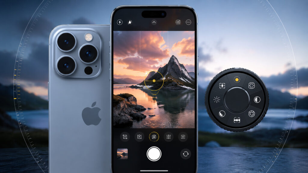 New camera settings on iPhone in iOS 27. Now you'll customize the layout of elements in iPhone camera. Photo.