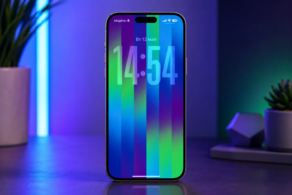 Here are the cool wallpapers you can create yourself on iPhone. Photo.
