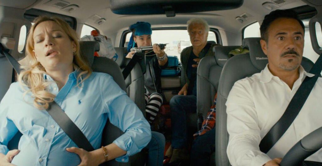 A comedy not about the vacation itself, but about the road to it. Photo: filmix.my
