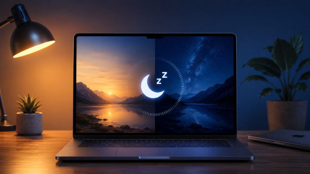 Sleep Mode on MacBook: why it exists. Sleep mode is used by Mac owners most often. Photo.