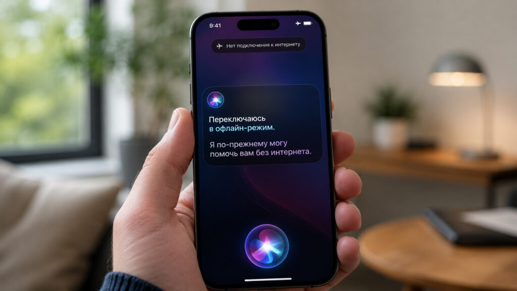 Siri will finally stop requiring network access for simple tasks. Photo.