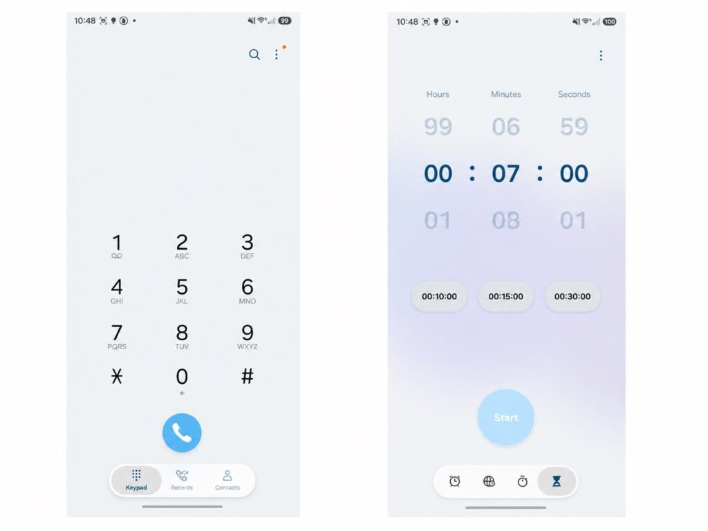 The liquid glass effect will be noticeable in the system and Samsung's own apps