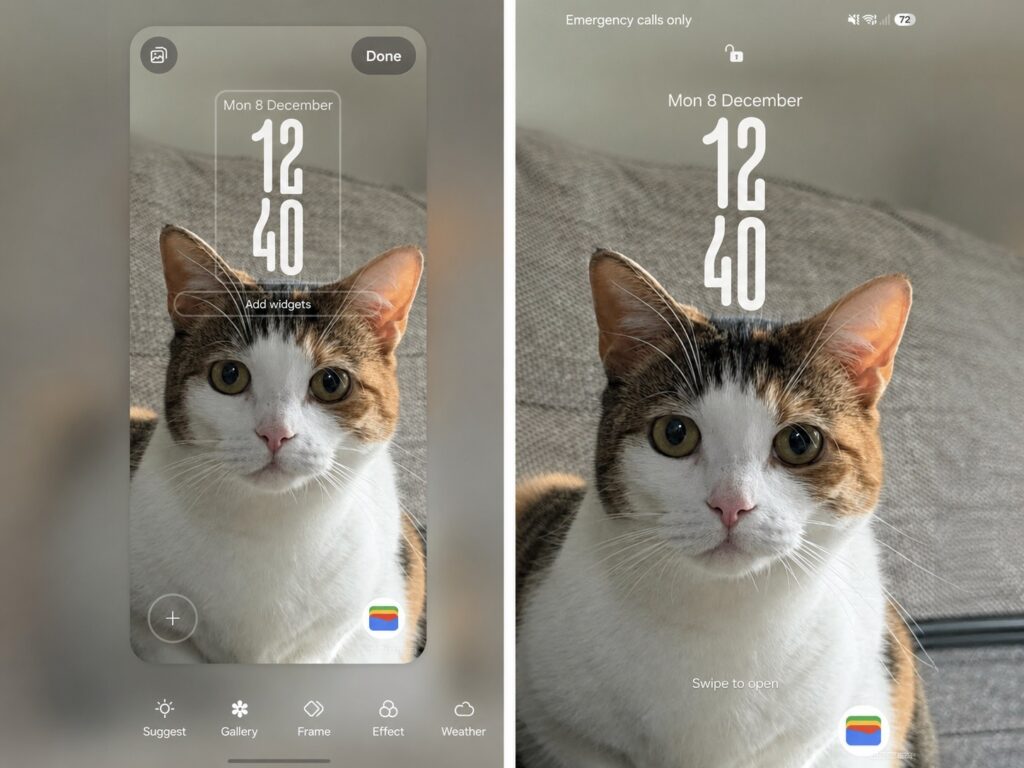 There are really more lock screen settings now